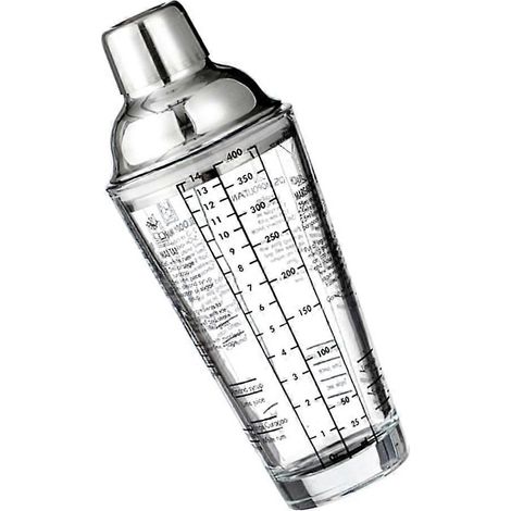 Cocktailshaker Mit Messmarkierungen, 400-ml-rührglas Aus Klarglas, Mixologie-werkzeug