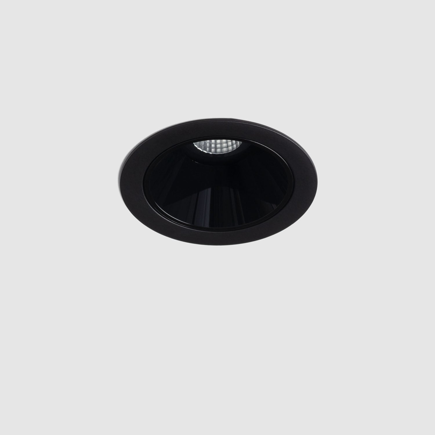 Led Downlight Ø53 Mm Eclipse M Aurlux Lighting 3500k Standard Schwarz 8 W Einbau