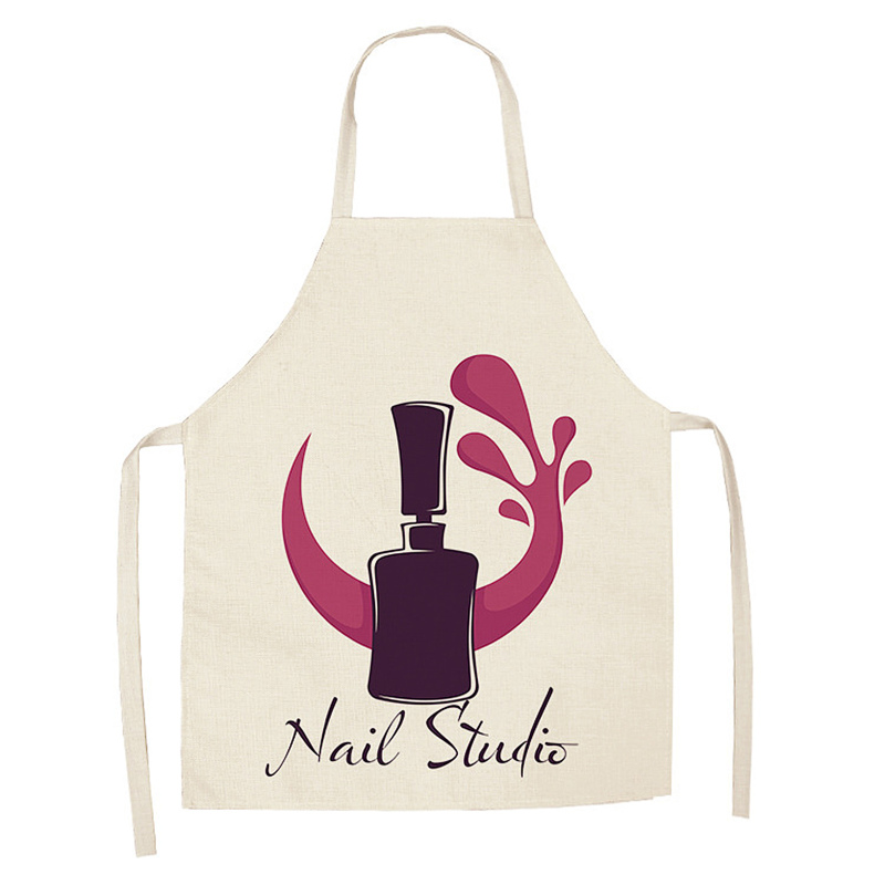 Verstellbare Arbeitsschürze Für Damen, Ideal Für Maniküre Und Nagellackierung, Nagelstudio-zubehör
