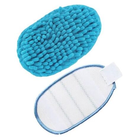 Barkbusters4 Mikrofaserpads Für Black+decker Dampfreiniger Mit Steamitt™ Handschuh Fshsmpa-xj, Ausführung 2