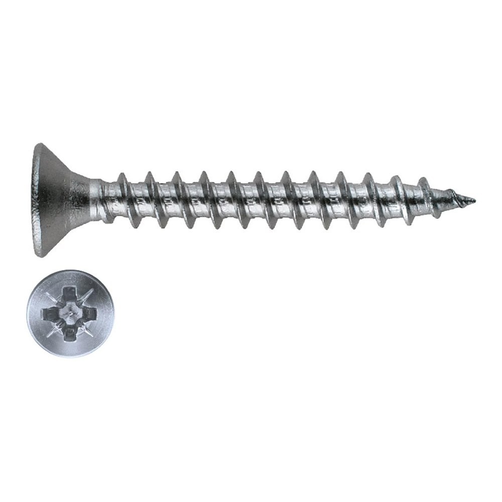 Din 7505-a-schraubenzieher Mit Eingezogenem Kopf Pz2, Verzinkt Cr-3, 4,5 Mm X 30 Mm