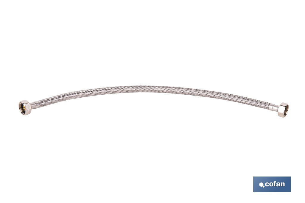 Flexibler Rostfreier Wasseranschluss G1/2 X G1/2 50 Cm