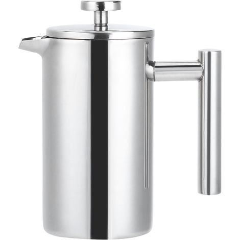350 Ml Doppelstöckige, Isolierte Thermoskanne Aus Edelstahl Für Kaffeepresse/teekanne/wasserkocher