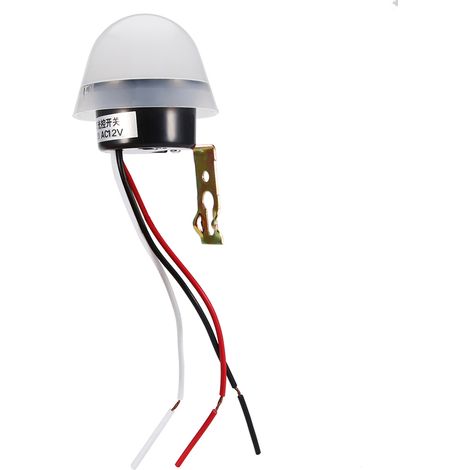 Automatischer Dämmerungsschalter 10a Dc Ac 12v Für Außenstraßenbeleuchtung, Fotoelektrischer Ein-/ausschalter.
