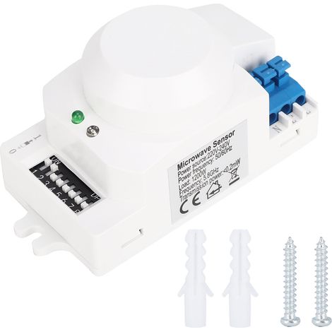 Sk-600 360° Mikrowellen-radar-bewegungsmelder Mit Automatischem Lichtschalter 220-240 V