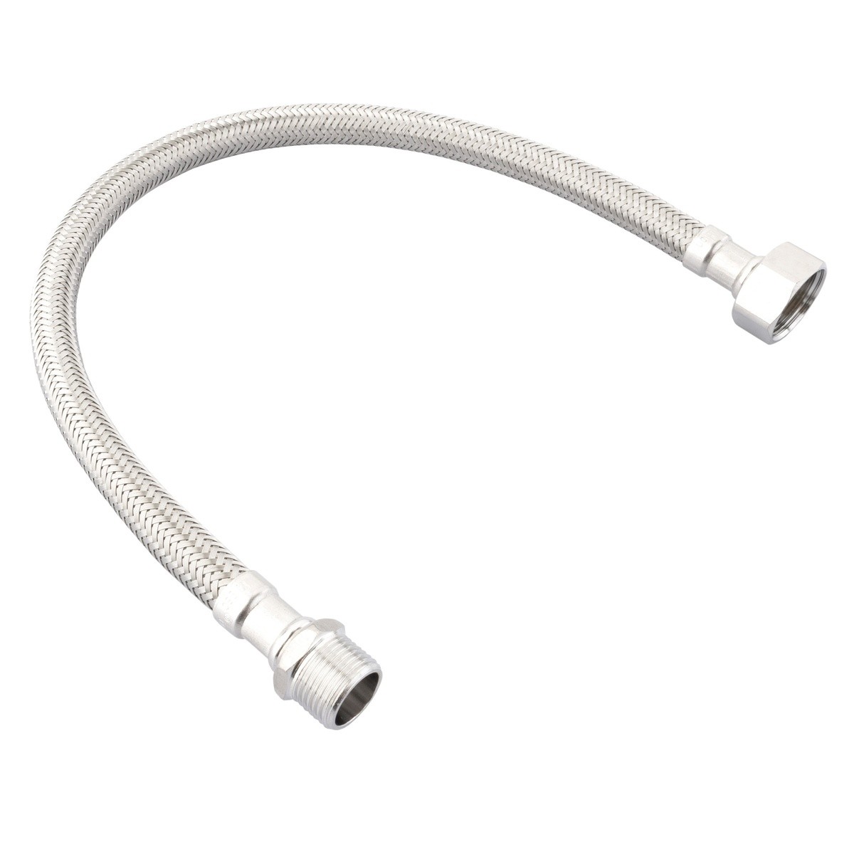 Edelstahl-männlich-weiblich-verbindung 1/2" 40 Cm