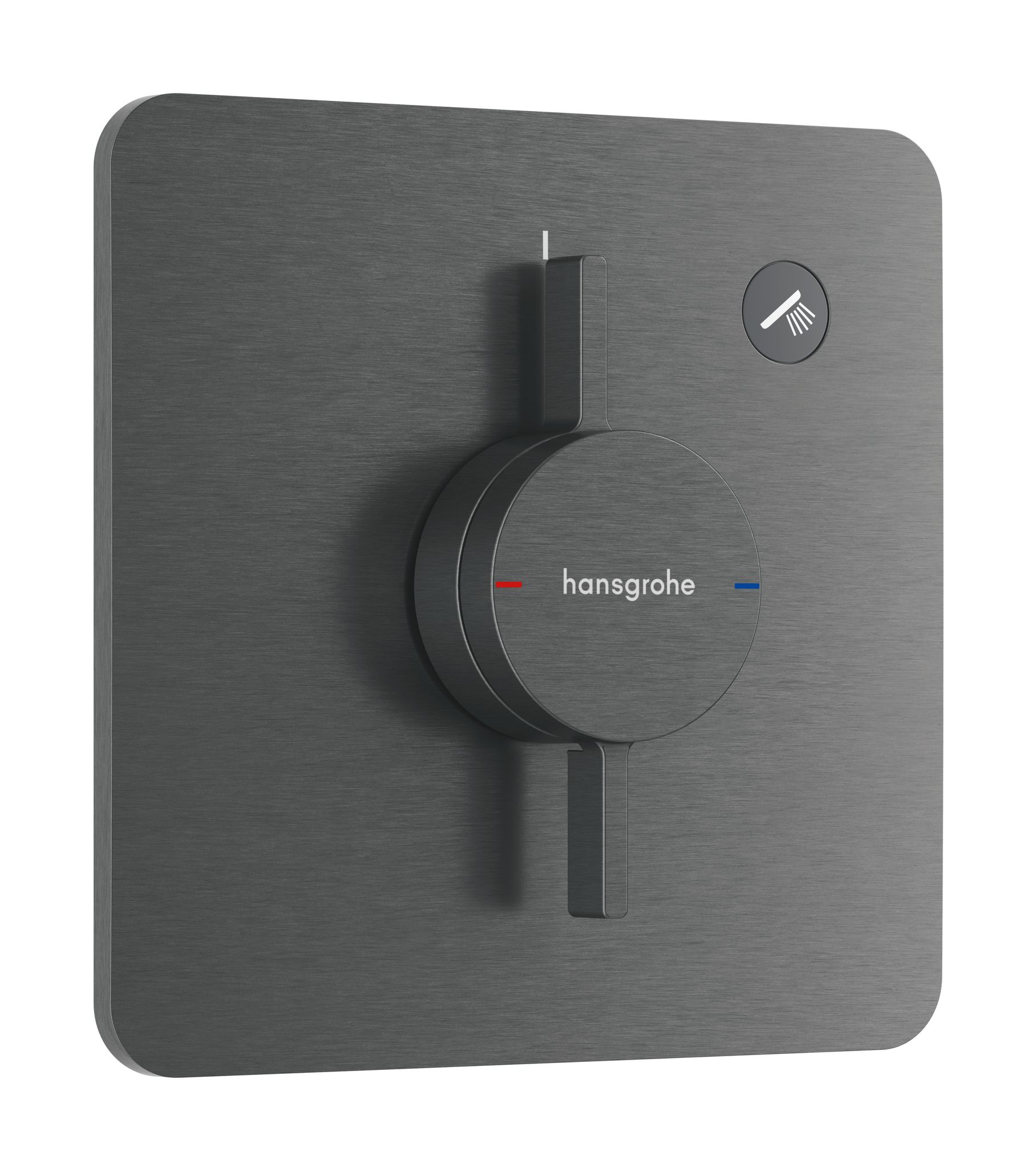 Hansgrohe Duoturn Q Mischer Unterputz, 29,5l/min, Für 1 Verbraucher, Brushed Black Chrome