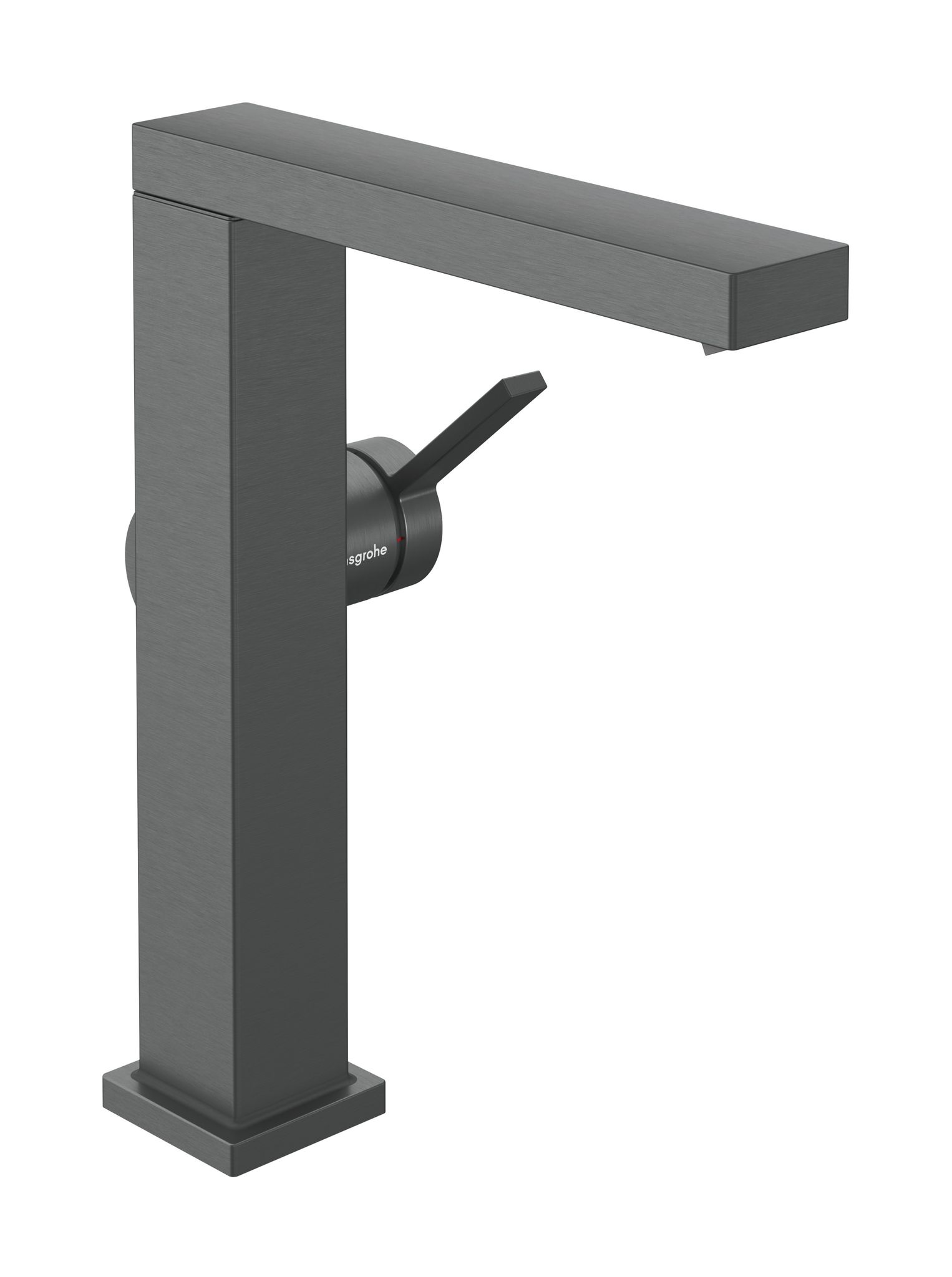 Hansgrohe Tecturis E Einhebel-waschtischmischer 210mm 5l/min Fine Coolstart, Schwenkauslauf, Push-open, Brushed Black Chrome