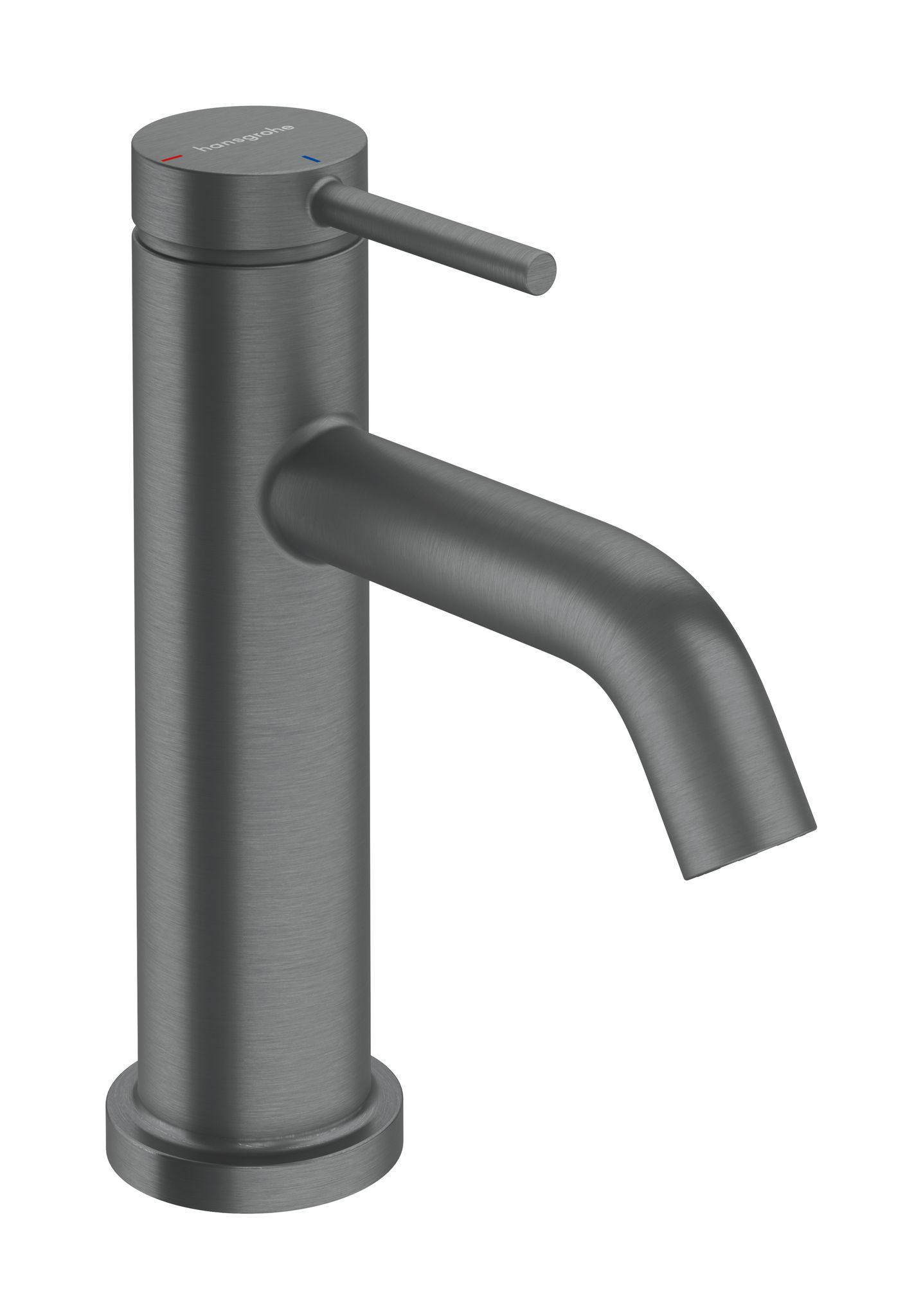 Hansgrohe Tecturis S Einhebel-waschtischmischer 80mm, 5l/min, Coolstart, Zugstangen-ablaufgarnitur, Brushed Black Chrome