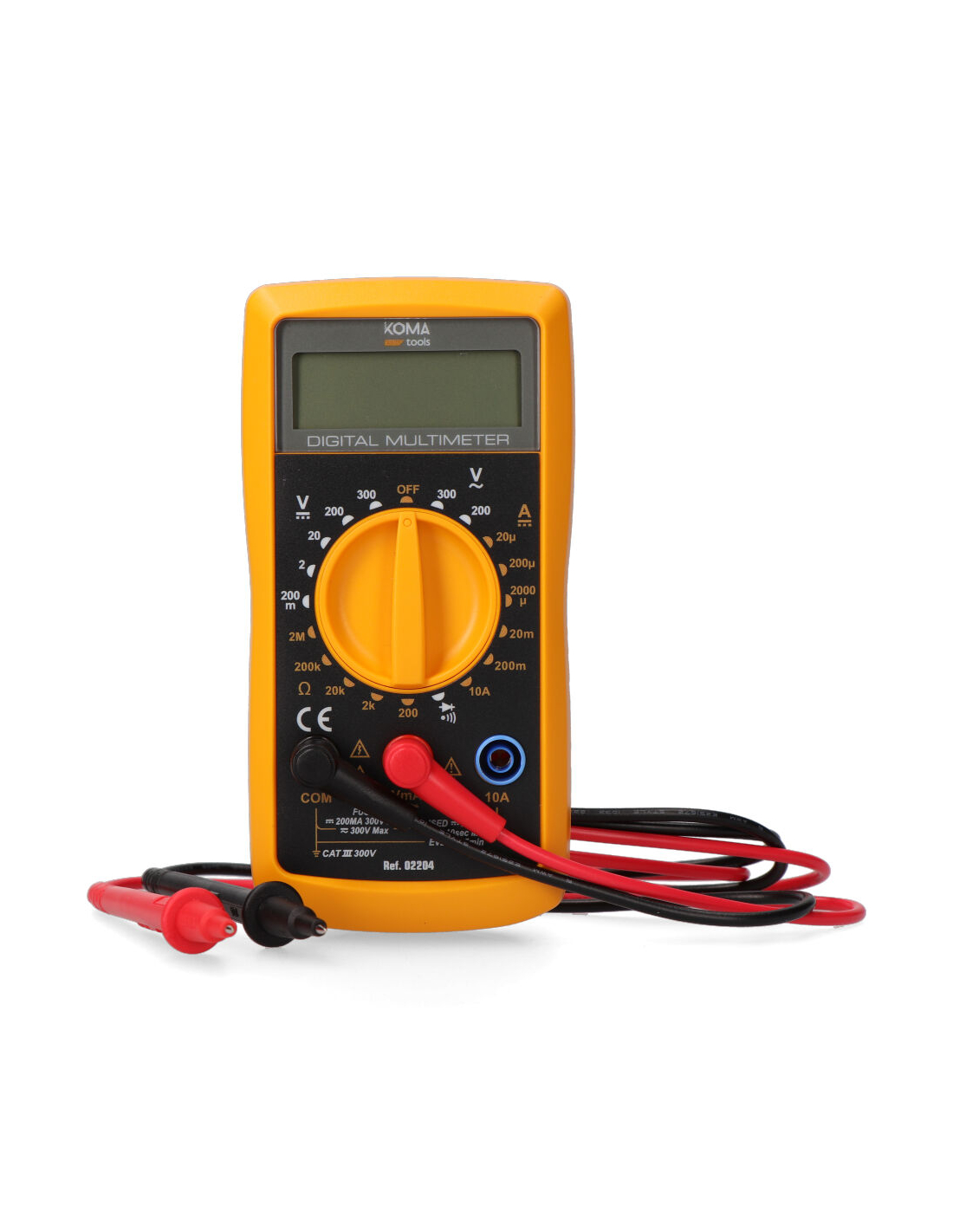 Digitales Multimeter Cat Iii 300 V 70x30x137 Mm