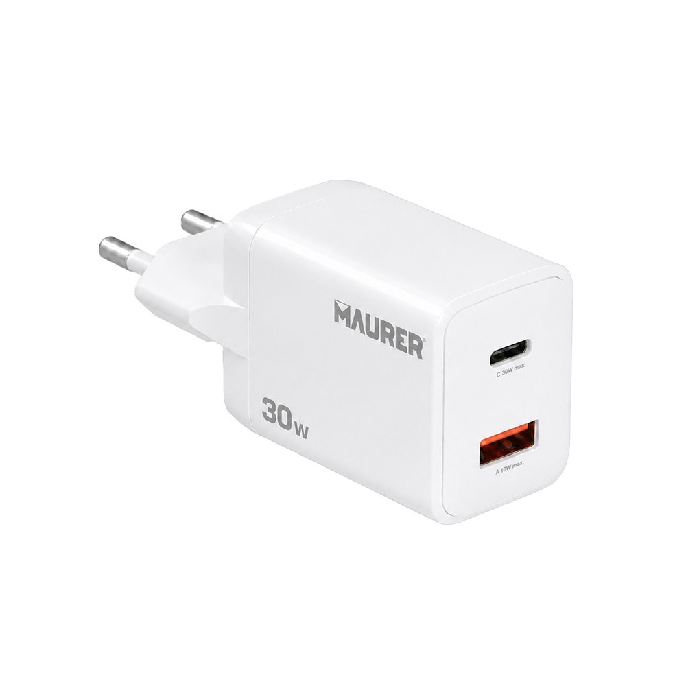 Schnellladegerät 30 W Mit Doppeltem Usb-a- Und Usb-c-port