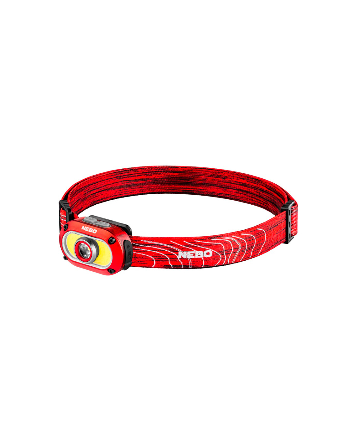 Aufladbare Frontlaterne Mycro550+ Rot 550 Lm