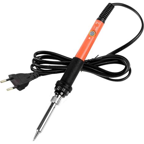 Lötkolben Mit Kabel, 60 W Profi-elektroniklötkolben, 200 °c–450 °c Für Lötarbeiten, Reparaturen An Elektrischen Geräten, Schmuckherstellung Und Heimwerkerprojekte.