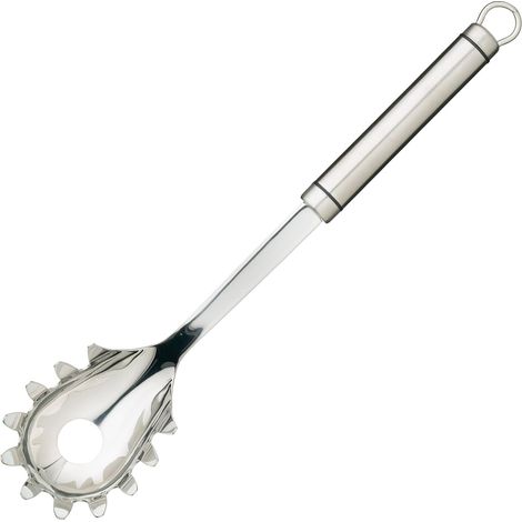 Küchenhelfer & Küchenhelfer Mit Softgrip – Spaghetti-servierlöffel Aus Edelstahl, 32 Cm