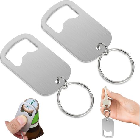 Set Mit 2 Flaschenöffnern Aus Edelstahl Für Bier Und Dosen – Küche, Bar, Restaurant