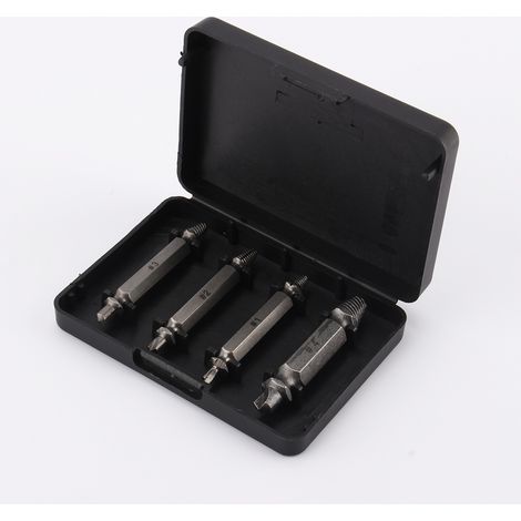 Set Mit 2 Doppelseitigen Schraubenausdrehern, Werkzeug Zum Entfernen Beschädigter Bolzen Für Handwerker