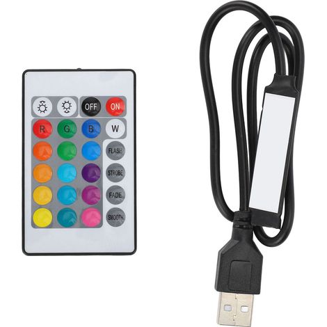 Usb-bluetooth-rgb-led-streifen-controller Mit Fernbedienung Für 5v 4-pin-lichtleisten