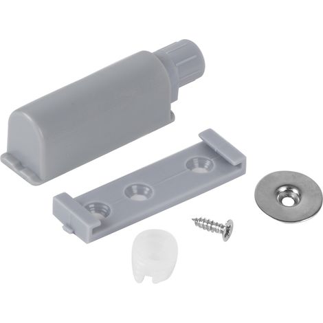 10 Stück Abs-schubladenscharniere Mit Drucköffnungsdämpfer, Geräuscharm, Magnetisch (s)