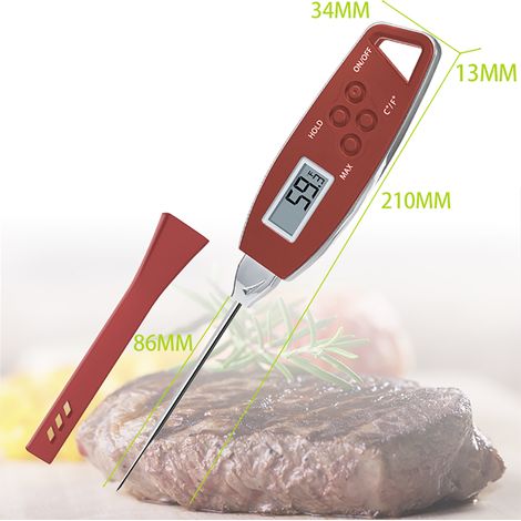 Milch- Und Wasserbeständiges Küchenthermometer, Hänge-kochgabel, Backwerkzeug