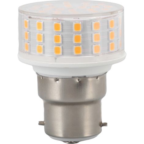 B22 Led-lampe, 10 W, 1000 Lm, Abs, Flimmerfrei, Energieeffizient, Für Decke, Tisch Oder Schrank, 85–265 V Wechselstrom, Warmweißes Licht
