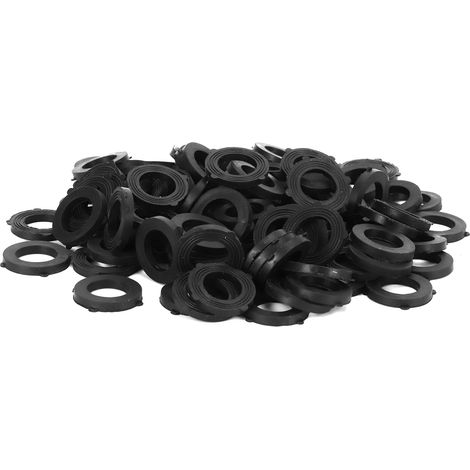 100 G3/4 Gummidichtungsringe Für Gartenarmaturen, Wasserdichte Unterlegscheiben Für Gartenschläuche, Dichtungszubehör