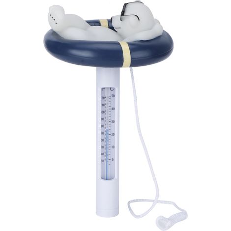 Niedliches, Tierförmiges Schwimmthermometer Für Schwimmbad, Spa Und Teich
