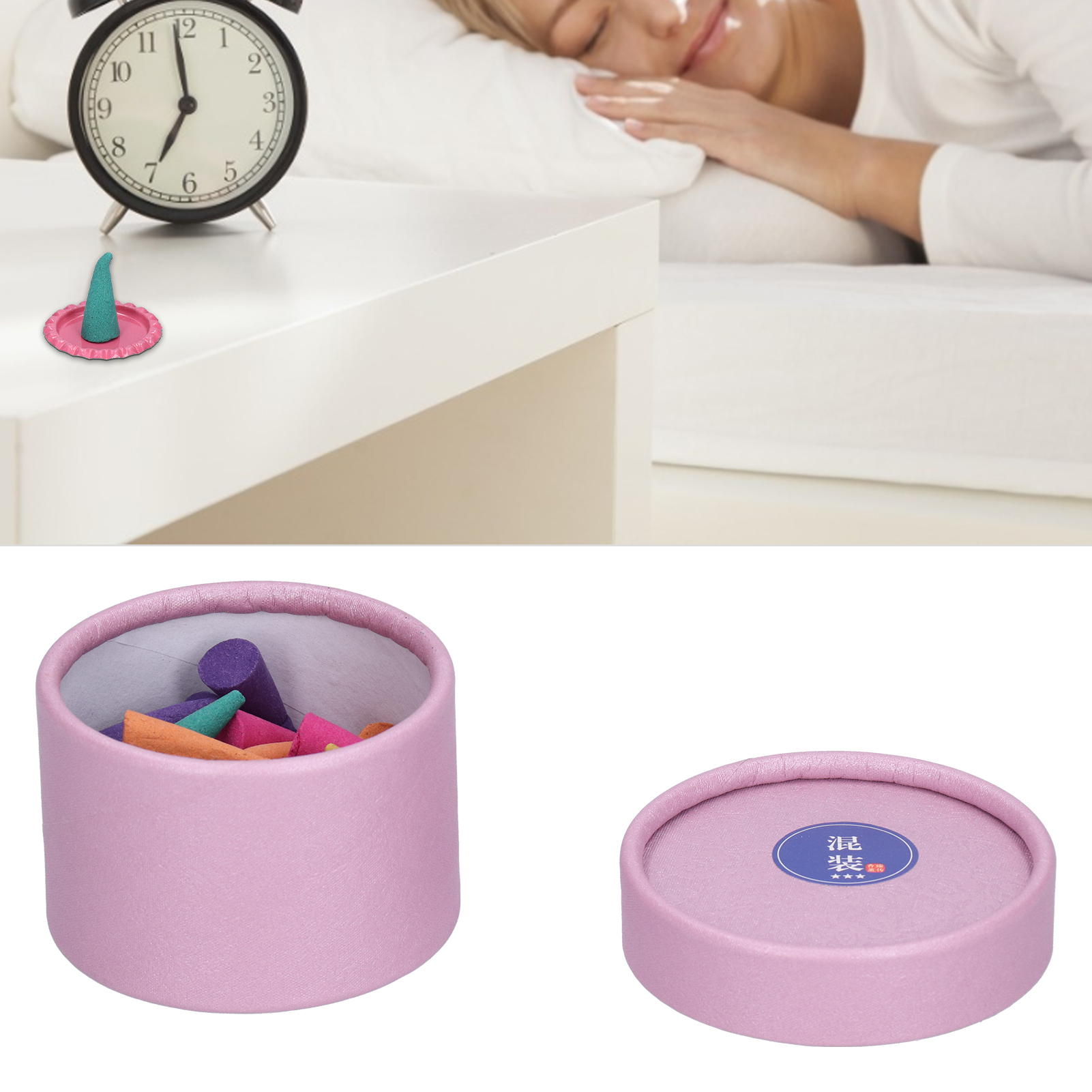 40 Räucherkegel Mit Verschiedenen Duftnoten Für Tempel, Hotels, Schlafzimmer Und Die Aromatherapie Zu Hause.