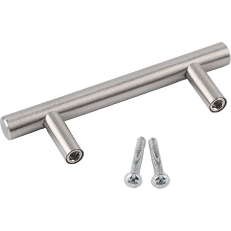 100 Mm Edelstahl-türgriff Für Schranktüren, T-förmiger Küchenschrankgriff