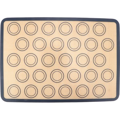 Wiederverwendbare Silikon-backmatte, Hitzebeständige Antihaft-ofenmatte, 42 X 29,5 Cm, Backblech