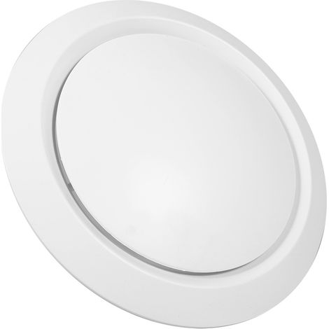 Deckenauslass, Lüftungsöffnung, Zu-/abluft, Anemostat, Lüftungskanal, Pvc-abdeckung, 200 Mm