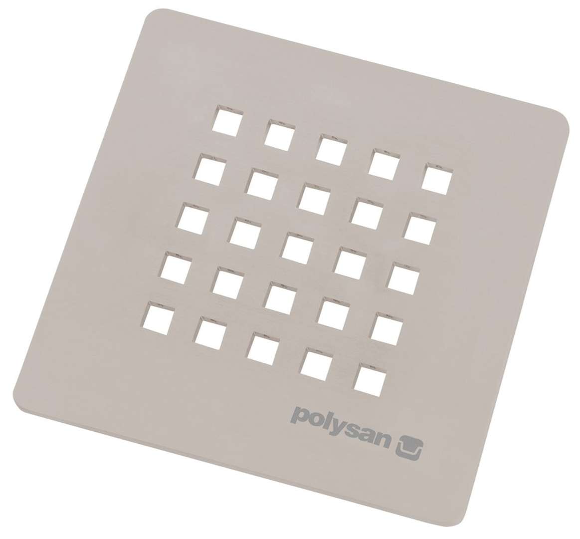 Polysan - Treneca-siphonabdeckung, Mattbeige 85999.81