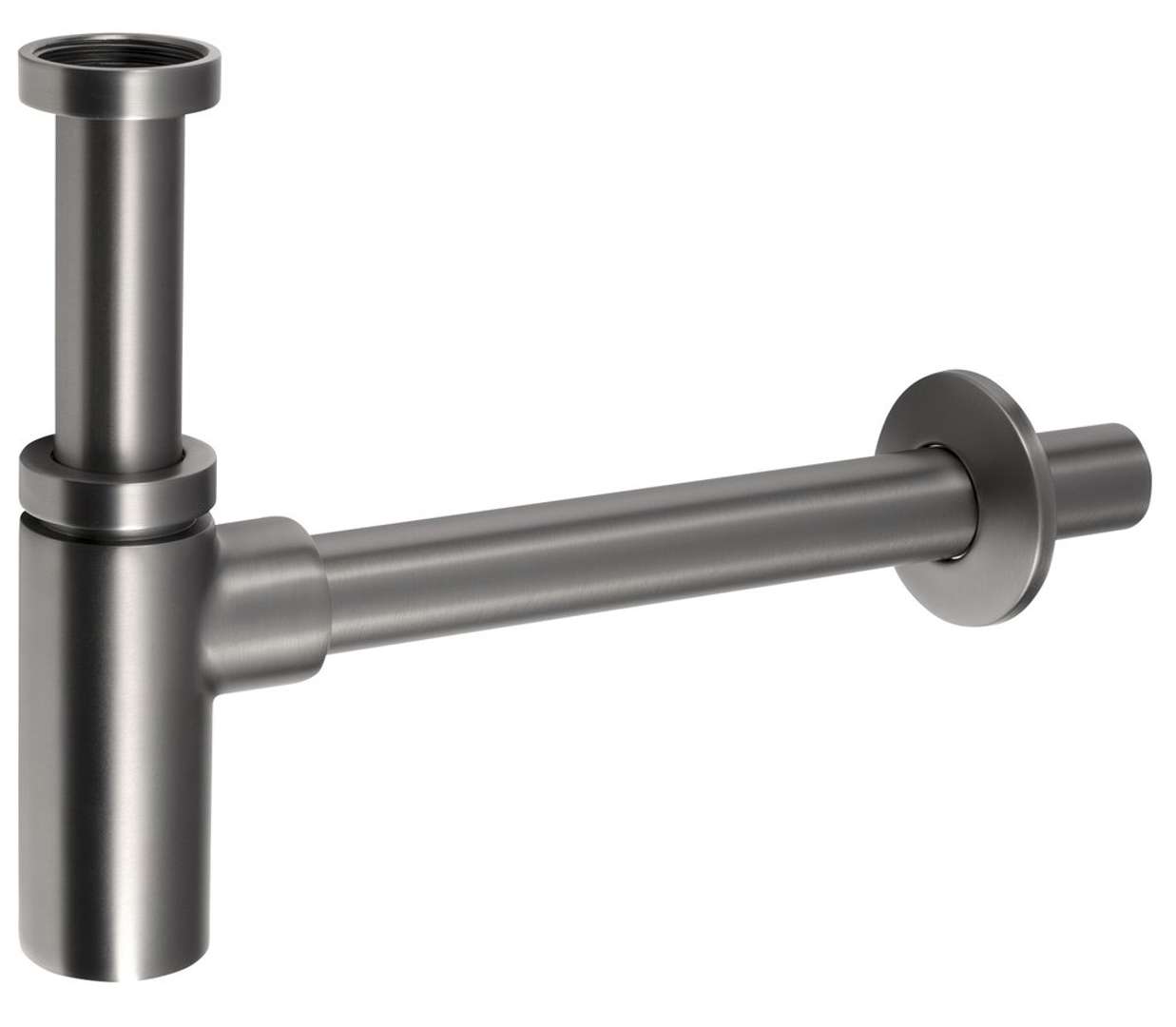 Sapho - Design-siphon, Gun Metal Si581