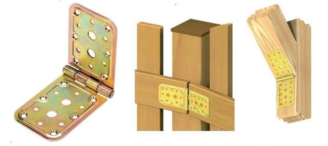 10 Stück Verstellbare Stahlplatte Zur Befestigung Von Holzbalkenscharnieren 65 X 100 X 100 – Wohnzimmer