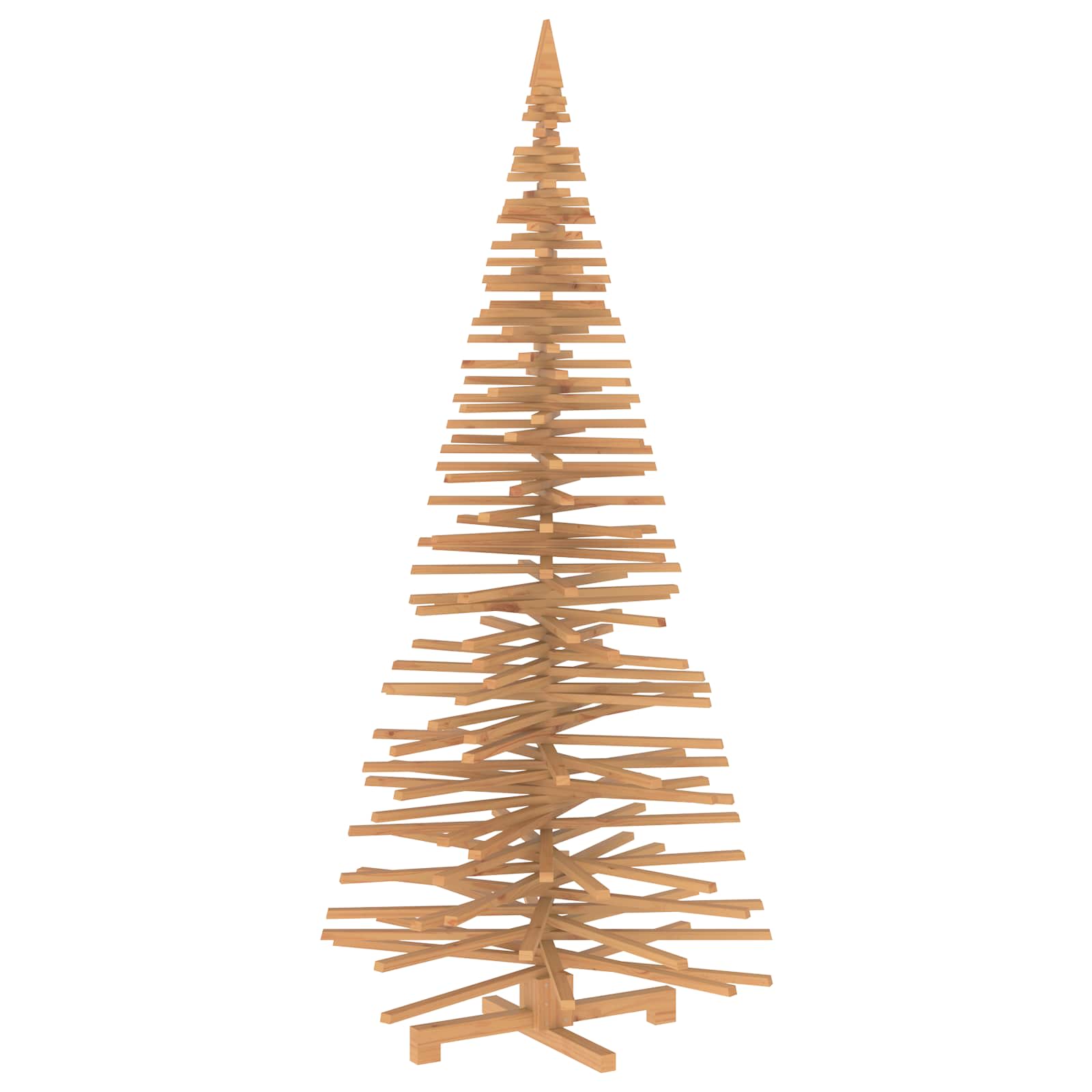 Holz Weihnachtsbaum Kotka 240 Cm Massives Kiefernholz Vidaxl