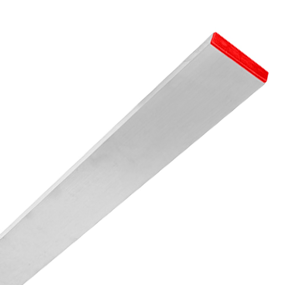 Rechteckige Aluminiumregel Zum Glätten Von Mörtel 80x20 Mm Lang 250 Cm