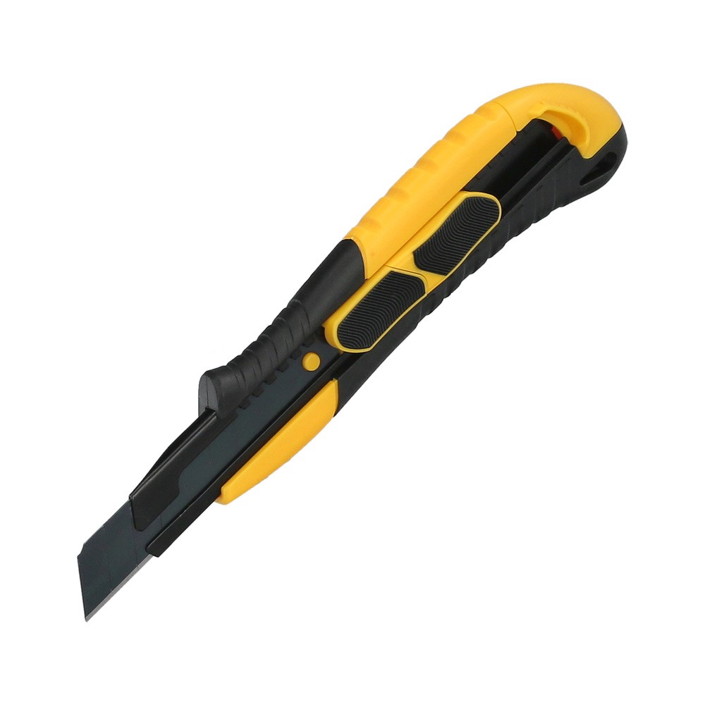 Kunststoff-kleber Cutter 18 Mm Mit 2 Sk5-stahlklingen, Auto-rückzugsschalter