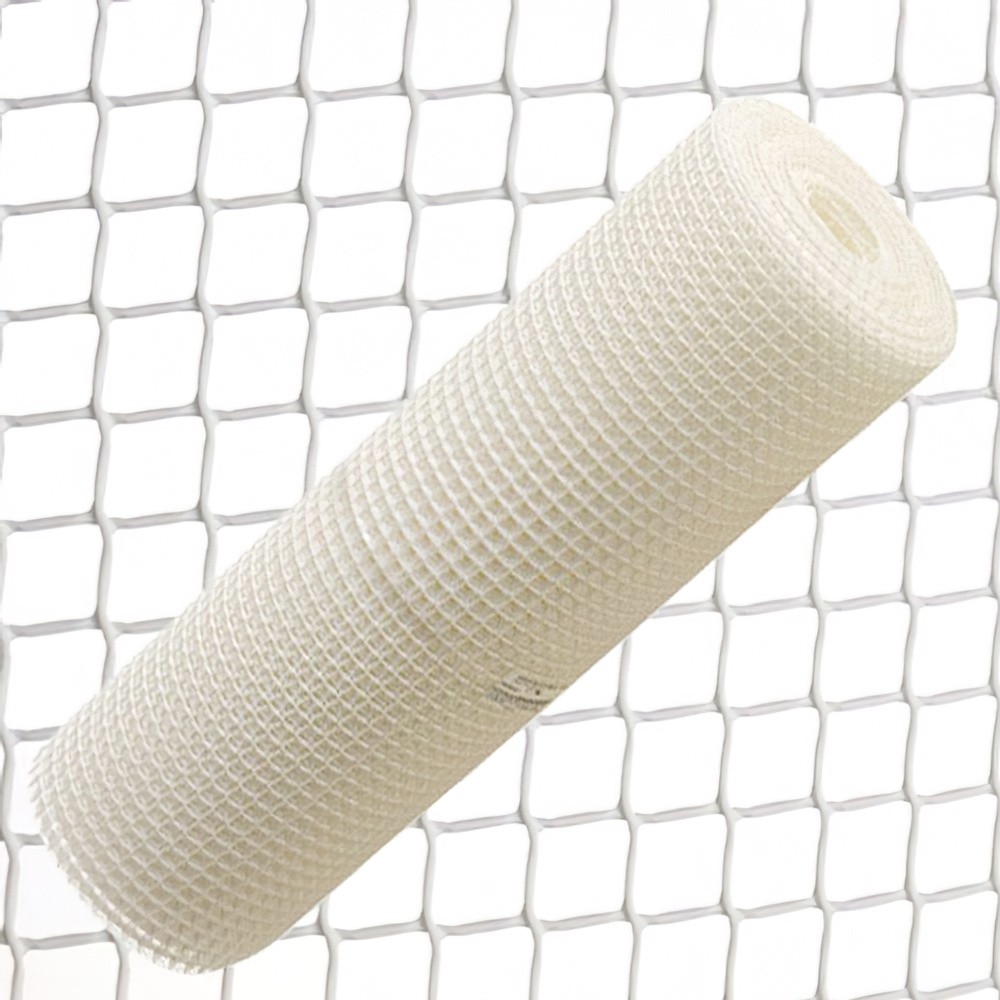Weiße Plastische Quadratische Gitter 2 Cm X 1 Meter Rolle 25 Meter