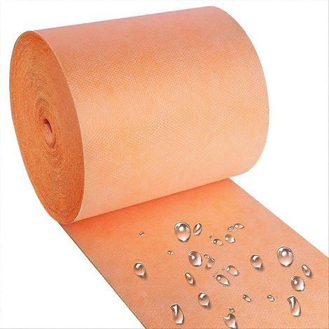 Rollbares Dichtungsband Für Duschabdichtungen, Entkopplungsband Für Wand- Und Bodenfliesen In Bad/sauna