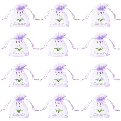 Packung Mit 20 Leeren Codon-beuteln Für Lavendel, Kleine Hellviolette Netzbeutel, Vielseitig Verwendbar Für Aromatische Kräuter, Gewürze Und Duftstoffe, 5 G Größe Für Zuhause