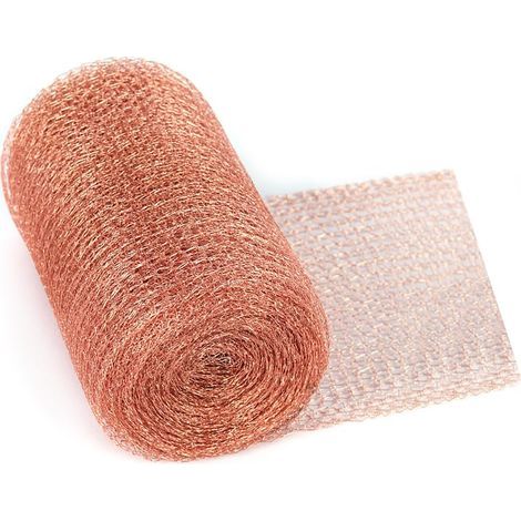 Schneckenschutznetz Aus Kupfer, 12,7 Cm X 6 M, Kupfergewebe, Schutz Vor Schnecken, Schneckenschutzstreifen Aus Kupfer, Kupfergewebe, Nagetiersichere Gartenbarriere