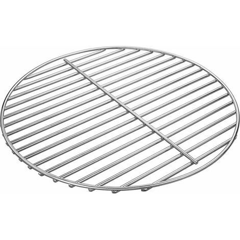 Choyclit – 34 Cm Grillrost Aus Poliertem, Vernickeltem Stahl – Für Weber 47 Cm Holzkohlegrill – Korrosionsbeständig – Einfache Montage