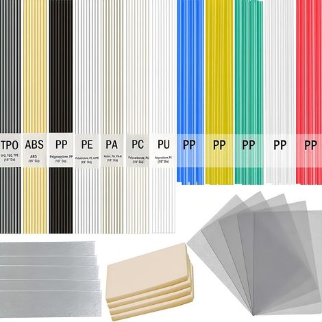 Schweißstäbe, Schweißdrähte, Schweißstäbe Für Abs/pvc/pe/pp-kunststoffschweißen, Schweißstäbe Für Kunststoffschweißer, Schweißen, Stoßstangenreparatur (option 2)