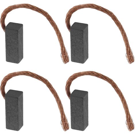 2 Paar 4x4x12mm Kohlebürsten Für Pkw-lkw-zusatzwasserpumpen, Scheibenwischerregler, Elektromotoren – Reparaturteile