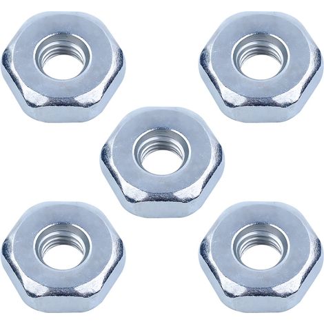 5-teiliges Kettensägenmuttern-set Für Stihl Ms170, Ms171, Ms180, Ms181, Ms250, Ms251, Ms211, Ms390 Und Weitere Modelle, Universelle M8-kettenschutzmutter