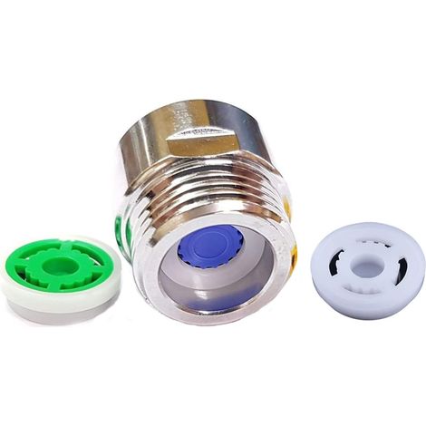Duschwassersparer, Durchflussbegrenzer (4-6-8 L/min Wählbar) Garantiert 50-70 % Wasserersparnis, Einfache Installation Zu Hause, Befestigung Am Flexiblen Duschkopf