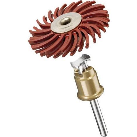 S473 Präzisions-schleifbürste, 25 Mm Durchmesser, Körnung 220 Für Feinschleifen Und Polieren