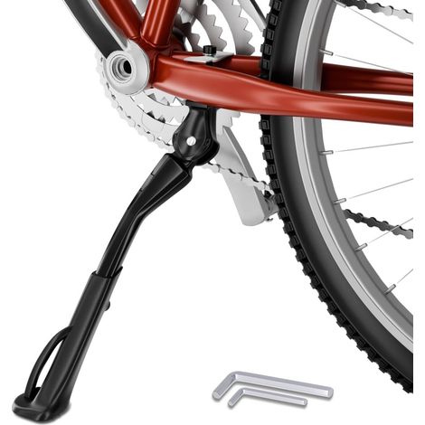 Fahrradständer Für 26-29 Zoll Fahrräder, Universell Verstellbare Mittelstütze, Ständer Aus Aluminiumlegierung Für Mountainbikes, E-bikes Und Rennräder
