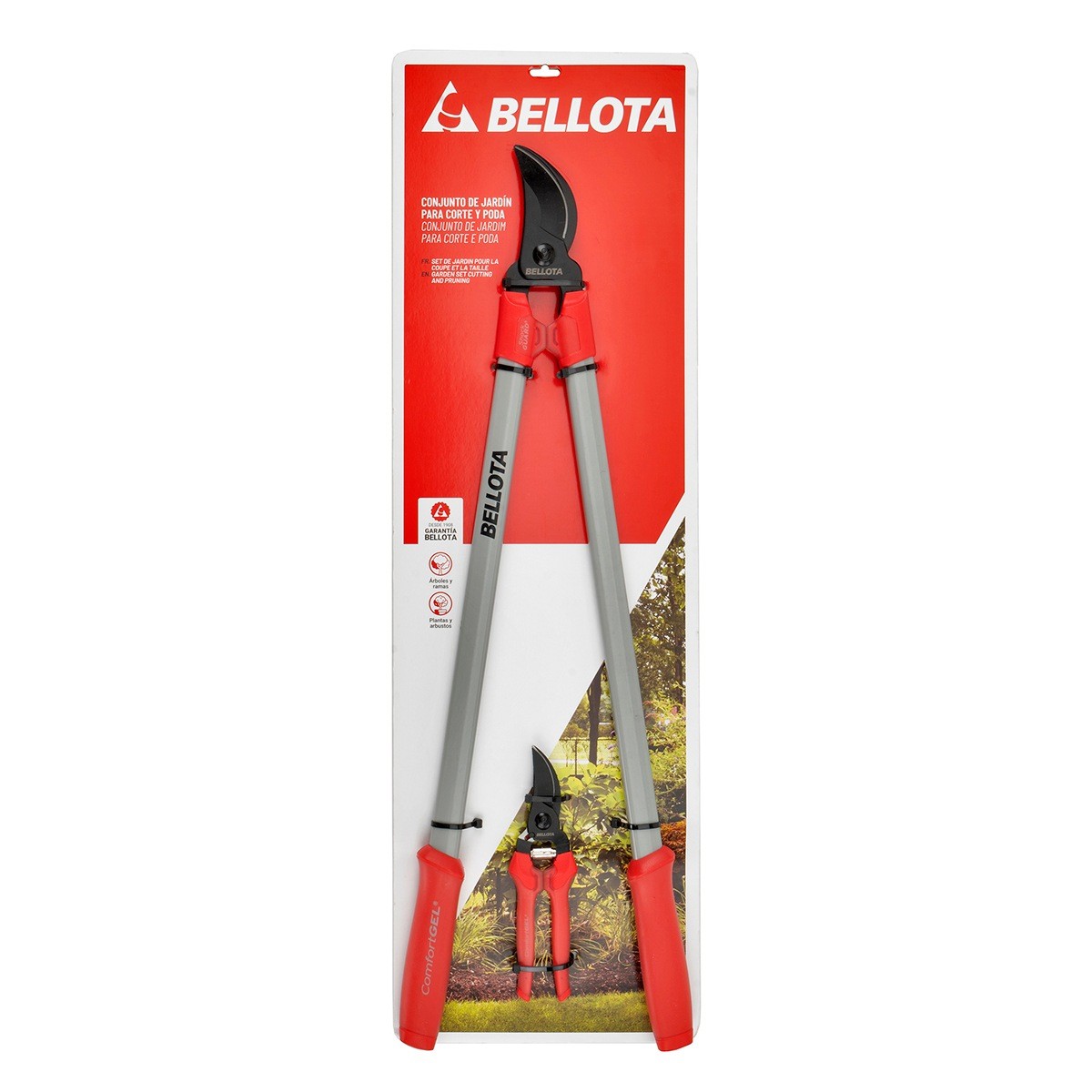Gartenenschere 2 Hände 3450-75 Und Einhandenscheren 3418 Set