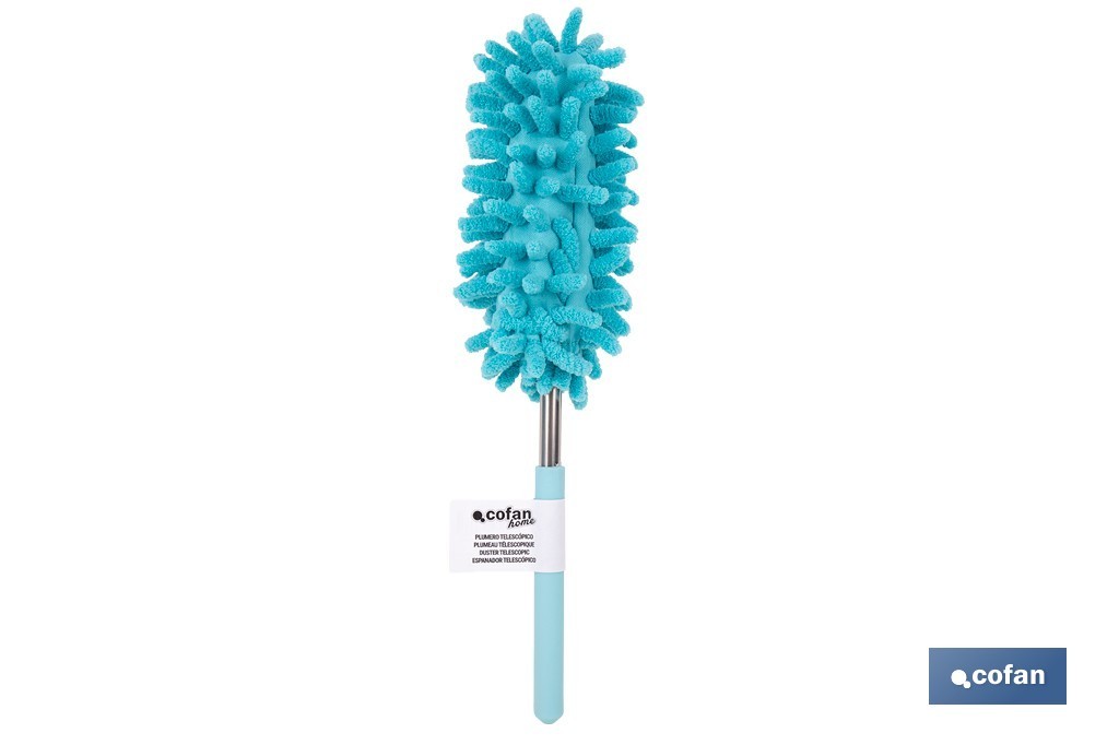 Verlängerbarer Mikrofaser-staubwischer Mit Rostfreiem Griff, 76 Cm