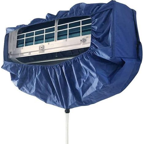 Reinigungsabdeckung Für Wandmontierte Klimaanlagen (reinigungsset) – Schutzbeutel Zum Waschen Und Auffangen Von Staub, Für 1-2-zimmer-geräte